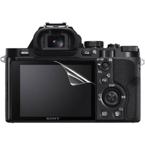 3 x Clear Soft PET LCD Screen Protector Cover Guard for Sony A7 A7R A7S one Generation 1th 1st Camera Protective Film Protection