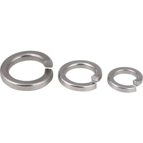 316 Stainless Steel Pad/spring Washer/heavy-duty Bombaxer/thickened Huashi Meson GB93 M2-M24 20PCS
