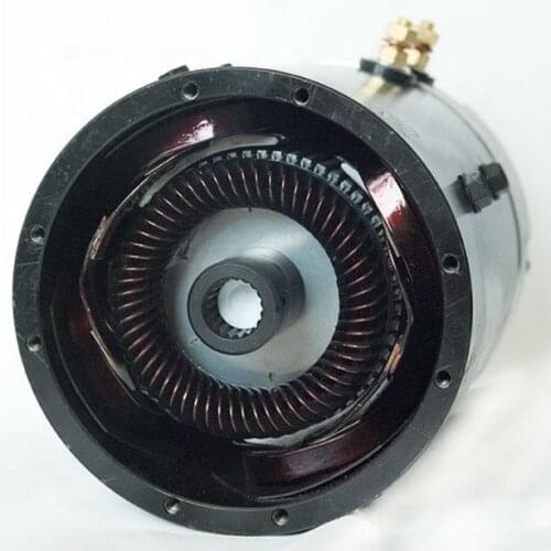 48V DC Motor For Electric Car,Wheel Electric Motor For Car ZQ48-4.0-C