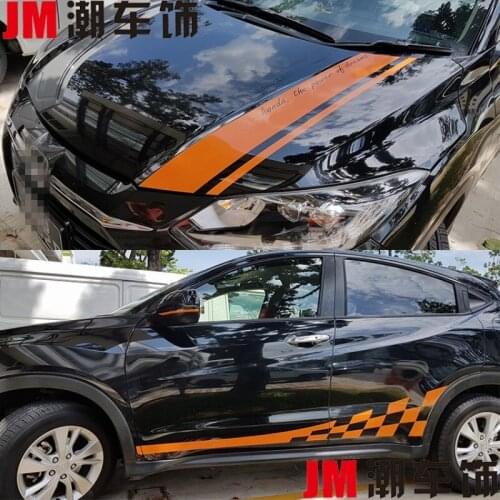 Car stickers FOR Honda VEZEL XRV car body exterior decoration fashion sports personalized custom decals