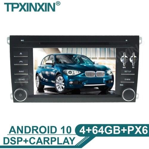 4+64G Car Player For Porsche Cayenne 2003 2004 2005 2006 2007 2008 2009 2010 Car Radio Multimedia Video Player Navigation GPS