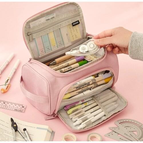 Large-capacity Pencil Case Multifunctional Pencil Case Advanced Simple Student Special Pencil Case Storage Bag