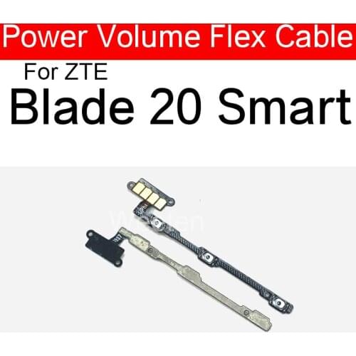 Power Volume Flex Cable For ZTE Blade 20 Smart Power & Volume Button Flex Ribbon Cable Replacement Parts