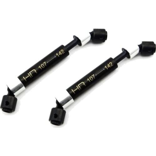 Hot racing Steel center drive shaft for Axial SCX10 Wraith 107-142mm 2 pieces