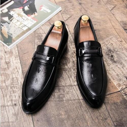 Mens shoes casual new leather oxford mens shoe bespoke leather business men shoes breathable fashion wedding party shoes