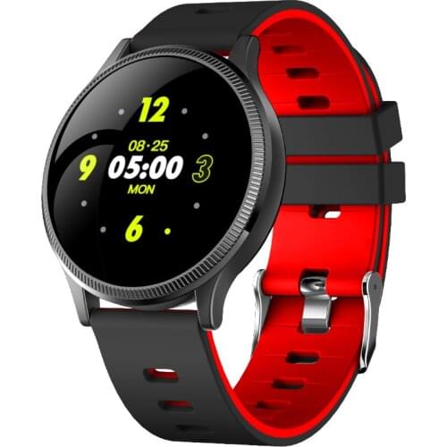 New Arrivals MK08 Round 1.22 inch Color Screen Bracelet Smart Bracelet Watch Heart Rate Blood Pressure Monitor Fitness Trackered