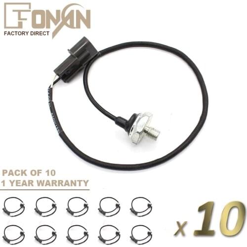 X10 Wholesale Knock Sensor For Mitsubishi 3000GT Galant Eclipse Diamant Hyundai Kia Forte Optima 3951038021 E1T15582 3950038020