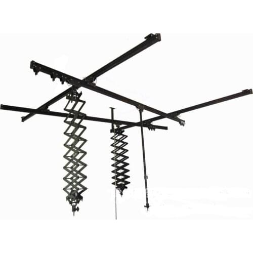 Studio props Studio Equipment,Ceiling Rail Kits,Four Double Rails, two Pantograph,1 Telescopic poles,Max Height2meters