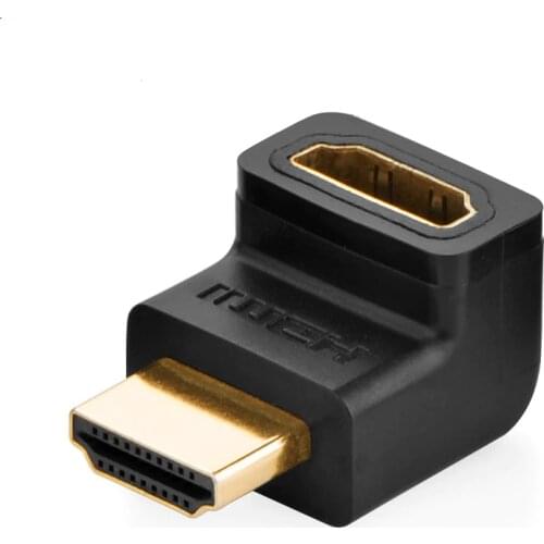 UGreenHD Adapter Right Angle 90 1.4 HDMI-Compatible Interface Turning Head
