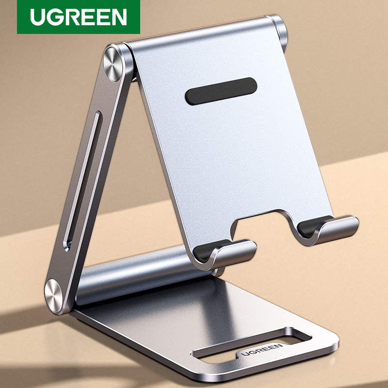 UGREEN Phone Holder Stand Aluminum Cell Phone Stand Tablet Stand Support Telephone For iPhone Xiaomi Samsung Huawei Mobile Phone