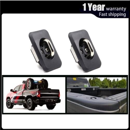 2pcs Tie Down Anchor Truck Bed Side Wall Anchors Pickup accessories for 2000-2013 Toyota Tundra
