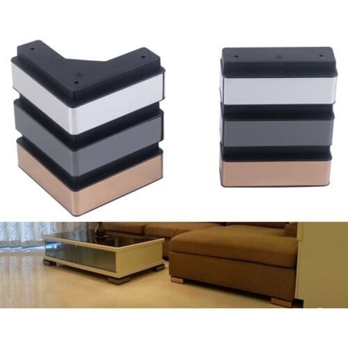 4Pcs/Set Furniture Sofa Legs ,for Coffee Table TV Cabinet Bed Support Feet Plastic Furniture Accessories