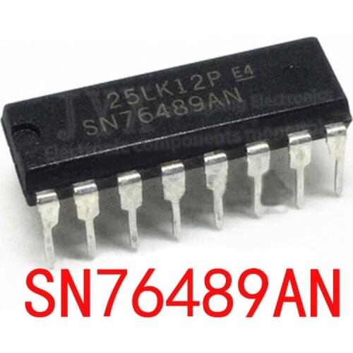 5pcs SN76489AN DIP16 SN76489 DIP-16 SN76489N DIP