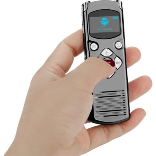 Digital Voice Recorder with Password Protection 28 Languages Noise Reduction Superstar HD stereo Recording