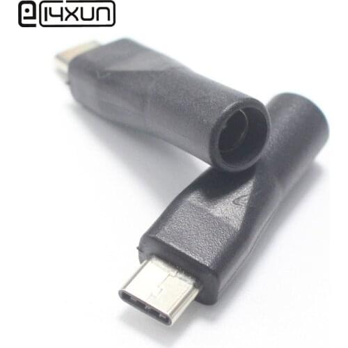 Eclyxun 1pcs Type-C USB to DC 5.5x2.1mm Power Jack Extension Charge Adapter Connector Adapter for Android