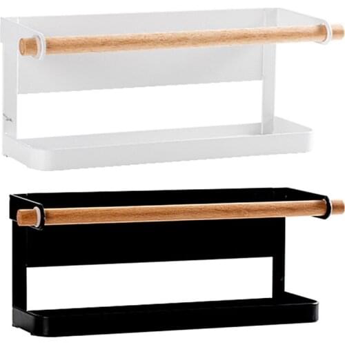 Refrigerator Shelf Magnetic Magnetic Home Kitchen Multifunctional Refrigerator Outside Side Storage Hook