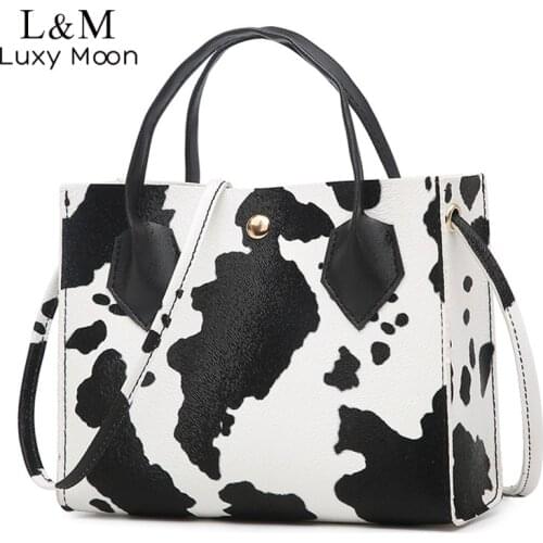 Small Crossbody Bag For Women Milk Pattern Shoulder Bag Simple Portable Luxury Designer Handbag Casual Messenger Bag Sac X509H