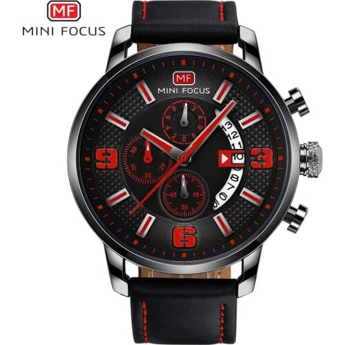 MINI FOCUS Men Watch Reloj Hombre 2021 Mens Watches Top Brand Luxury Quartz Watch Big Dial Sport Waterproof Relogio Masculino