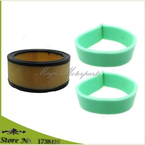 Air Filter Set For Kubota ZG20 ZG23 Lawn Mowers Command 18 thru 25 HP engine Ariens 21536400 2153630 21536300 Grasshopper 100928
