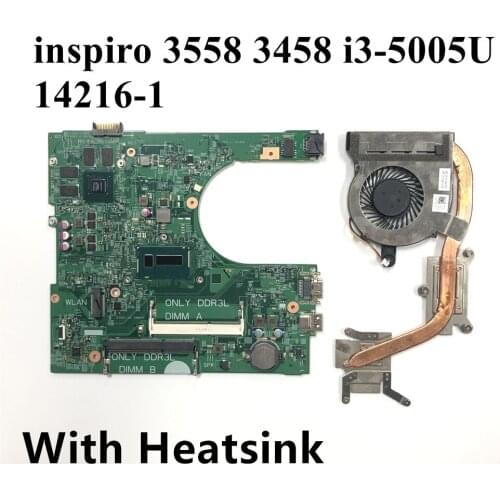 NEW 14216-1 For DELL Inspiron 3458 3558 Laptop Notebook Motherboard w/ I3-5005U Video 2GB CN-084VTG 84VTG Mainboard 100% tested