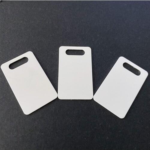 Wholesale 100Pcs Dog Name Tag Sublimation Blank Slider Pet ID Tags Personalized Nameplate Tags Collar Accessories Custom Dog Tag