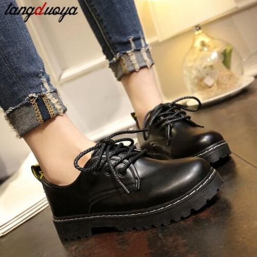 Autumn Boots Women Platform Boots Thinken Heel Chunky Sneakers Black Punk Boots Shoes Height Increasing Botas De Mujer 2021