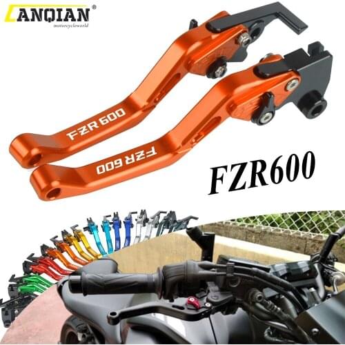 For YAMAHA FZR600 1994 1995 1996 1997 1998 1999 Motorcycle Accessories Adjustable Foldable Extendable Brake Clutch Lever FZR 600