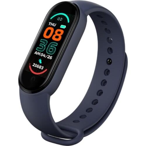 M6 Smart Watches Men Sports Bracelet Heart Rate Bluetooth Smartwatch Fitness Watches Tracking for Apple Xiaomi Android 2021 New