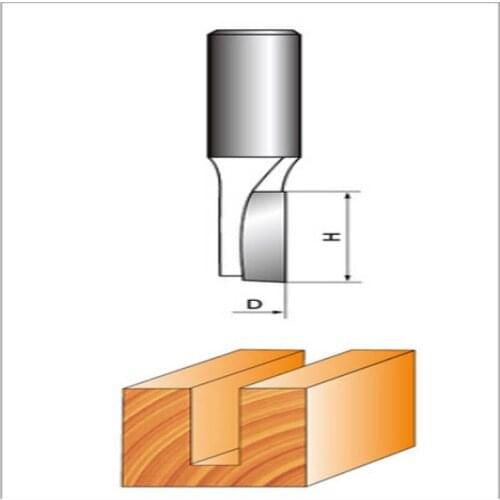 Wave woodworking cutter professional grade single blade straight cutter woodworking milling cutter alloy cutter
