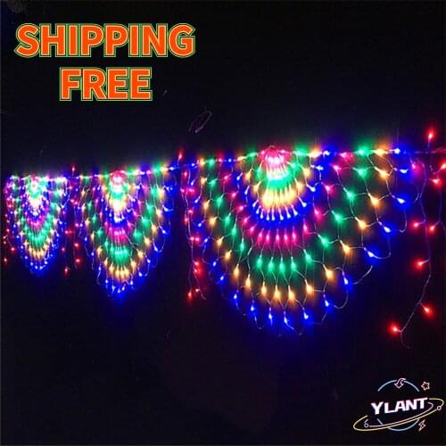 Светодиодные гирлянды-сетки YLANT China At AliExpress