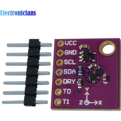 3-Axis Three Axis Magnetometer Compass Magnetic Sensor Module 3.3V-5V 0.15 Micro Tesla LSB Replace HMC5883L For Arduino