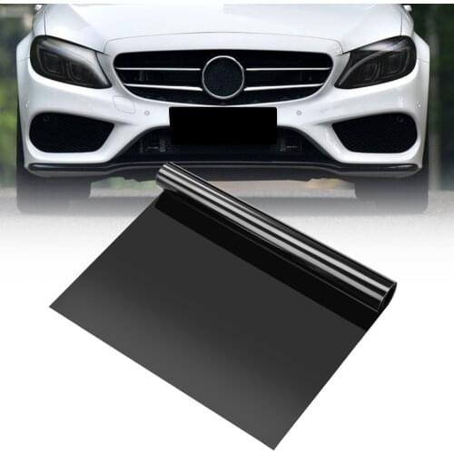 30*100cm Auto Car Smoke Fog Light Headlight Taillight Tint Vinyl Film Sheet Sticker Waterproof Car Body Film Cover Car Styling