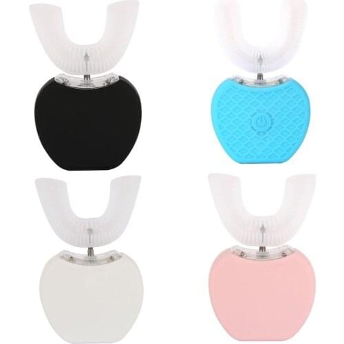 Wireless Charging, teeth whitening Lazy Automatic Sonic Silicone Electric Toothbrush Waterproof Teeth whitening