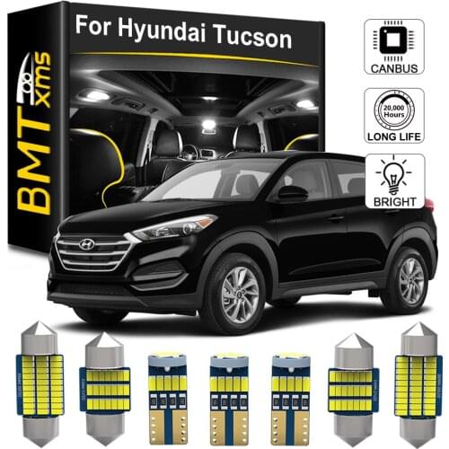 BMTxms For Hyundai Tucson ix35 Santa Fe 2008 2010 2011 2012 2013 2014 2015 DM CM Palisade Kona ix25 Canbus LED Interior Light