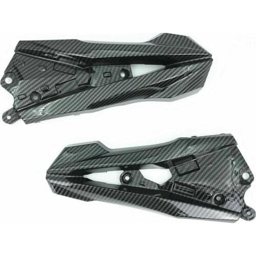 Motorcycle Side Mid Engine Bracket Panel Fairing Carbon Fiber Paint Fit For Kawasaki Z800 2013 2014-2016