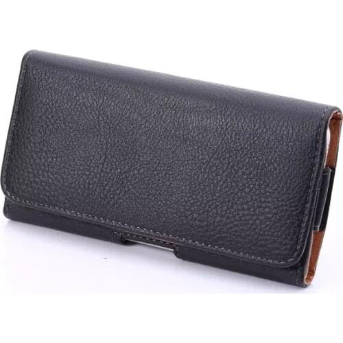 SZLHRSD Belt Clip PU Leather Waist Holder Flip Pouch Case for Xiaomi Redmi 5 Plus cover Mi A1 Redmi Note 5 DEXP BS150 Vivo Y83