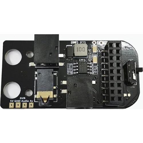 For DJI FPV V2 Flight Glasses External Analog 5.8G RX PORT 2.0 Receiver Module 3.0 for DJI FPV Drone Repair Part