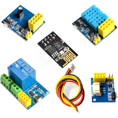 ESP8266 5V WiFi relay module Things smart home remote control switch phone APP DHT11 Temperature Humidity ESP-01 ESP-01S