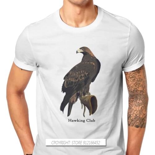 CHC Golden Eagle Harajuku TShirt Falconry Austringer Bird Printed Tops Comfortable T Shirt Men Tees Unique Gift Idea
