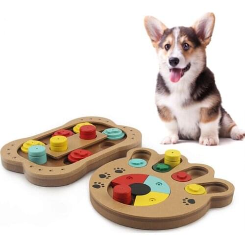 Dog Puzzle Toys Increase IQ Interactive Slow Dispensing Feeder Pet Cat Puppy Training Games FeedingFeeding Food Intelligence Toy