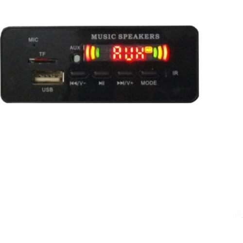 Bluetooth 5.0 MP3 Decoder Decoding Board Module Wireless Car USB MP3 Player WMA WAV TF Card / USB / FM Remote Board Module