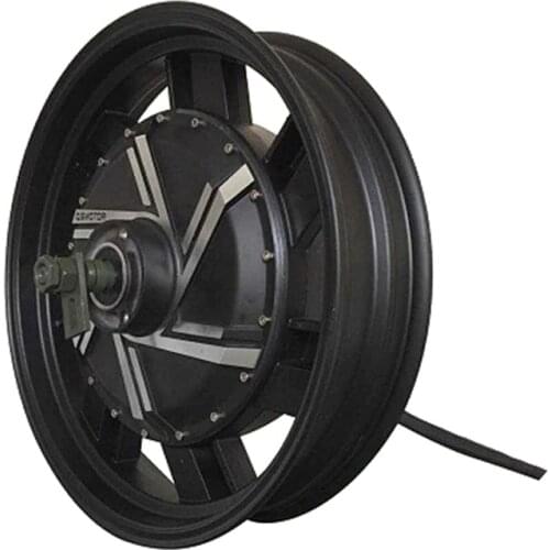 QSMOTOR 17inch 2000W Electric Motorcycle Wheel Hub Motor (28H) V2 Type