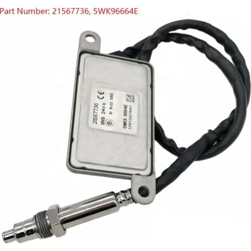 5WK96664E Nitrogen Oxides Sensor Nox Sensor for VOLVO Truck SNS24V Part No# 21567736 5WK9 6664E
