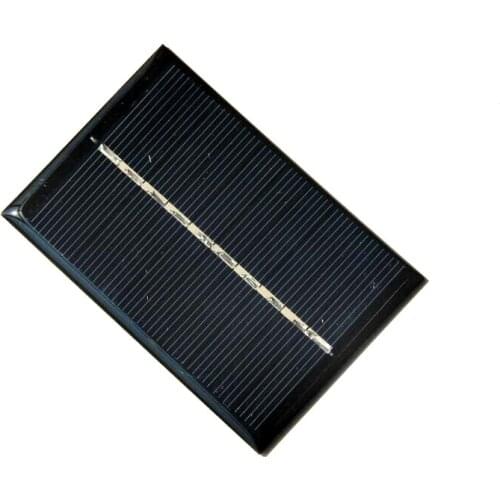 BUHESHUI 5V 0.6W Solar Cell Polycrystalline Solar Panel Module Solar Charger For 3.7V Battery Education84*56MM Free shipping
