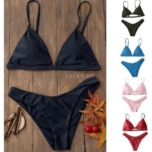 20Pcs/Lot Attractive Women Fashion Push-Up Padded Bra Beach Bikini Set Swimsuit Swimwear