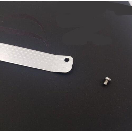 Silver Metal Upper Cover Echo Plate Tuning Board Shrapnel Rivet For Dupont L2/Gatsby France Gas Lighter Replacement Repair Parts