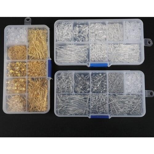 Fashion 3 colors 1Box/lot 10 Grid DIY Jewelry Making Beads Findings Box for Jewelry Accessories 2018 New Arrival