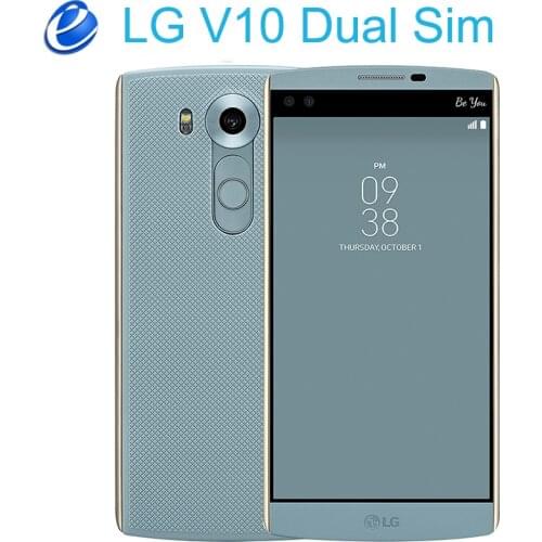 LG V10 H961N 2 sim 4G LTE dual sim Android Mobile Phone Hexa Core 5.7'' 16.0MP 4GB RAM 64GB ROM 2560*1440 Smartphone