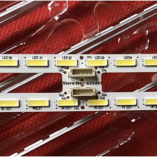 LED Backlight strip 64 Lamp For YLS_HRN55_7020_REV2 YLS_HAN55_7020_REV2 15521N SYV5541 KD-55X8505C 75.P3C08G001 KD-55X8507C