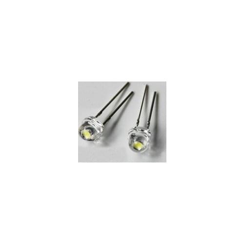 1000PCS/LOT white 5mm straw hat LED lamp beads super bright LED big core Light-emitting diodes (leds)